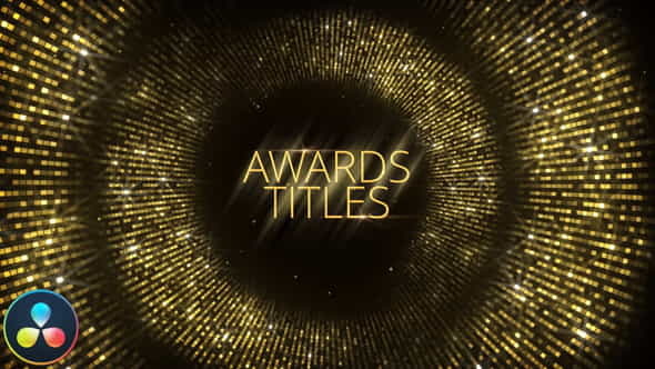 Awards Titles - DaVinci Resolve - VideoHive 30723741
