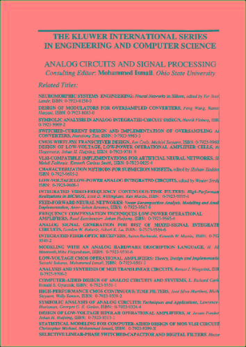Distortion Analysis Of Analog Integrated Circuits