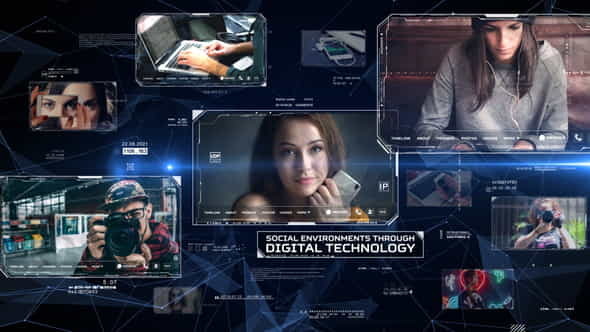 Digital Network - VideoHive 28188734