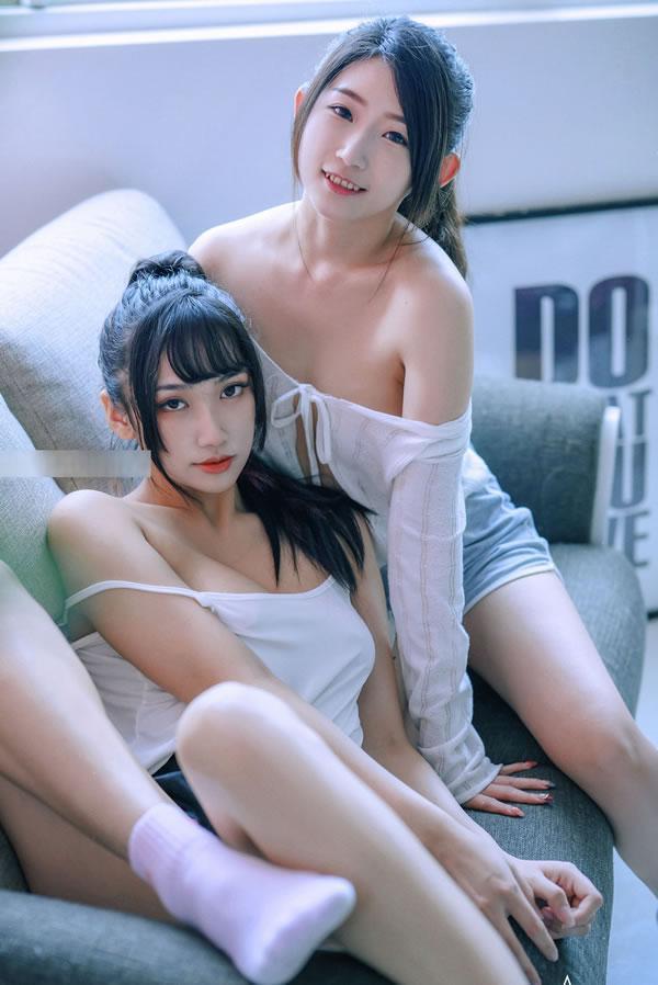 甜美小美女肉包+紫欣闺密的情欲世界(16)