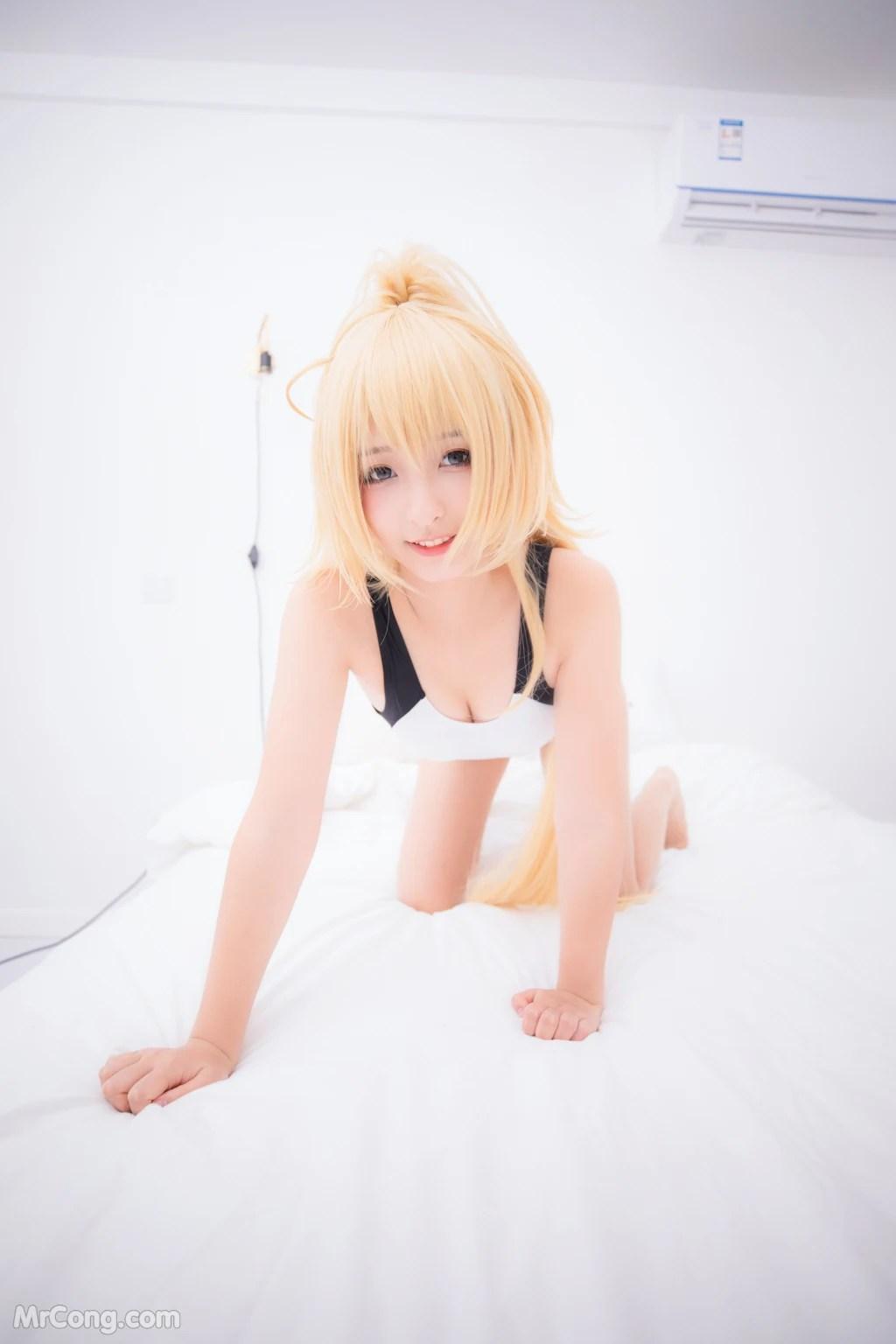 Coser@神楽坂真冬 Vol.036: 电子相册-白贞德《Swimingthedrea》(150 photos)(68)