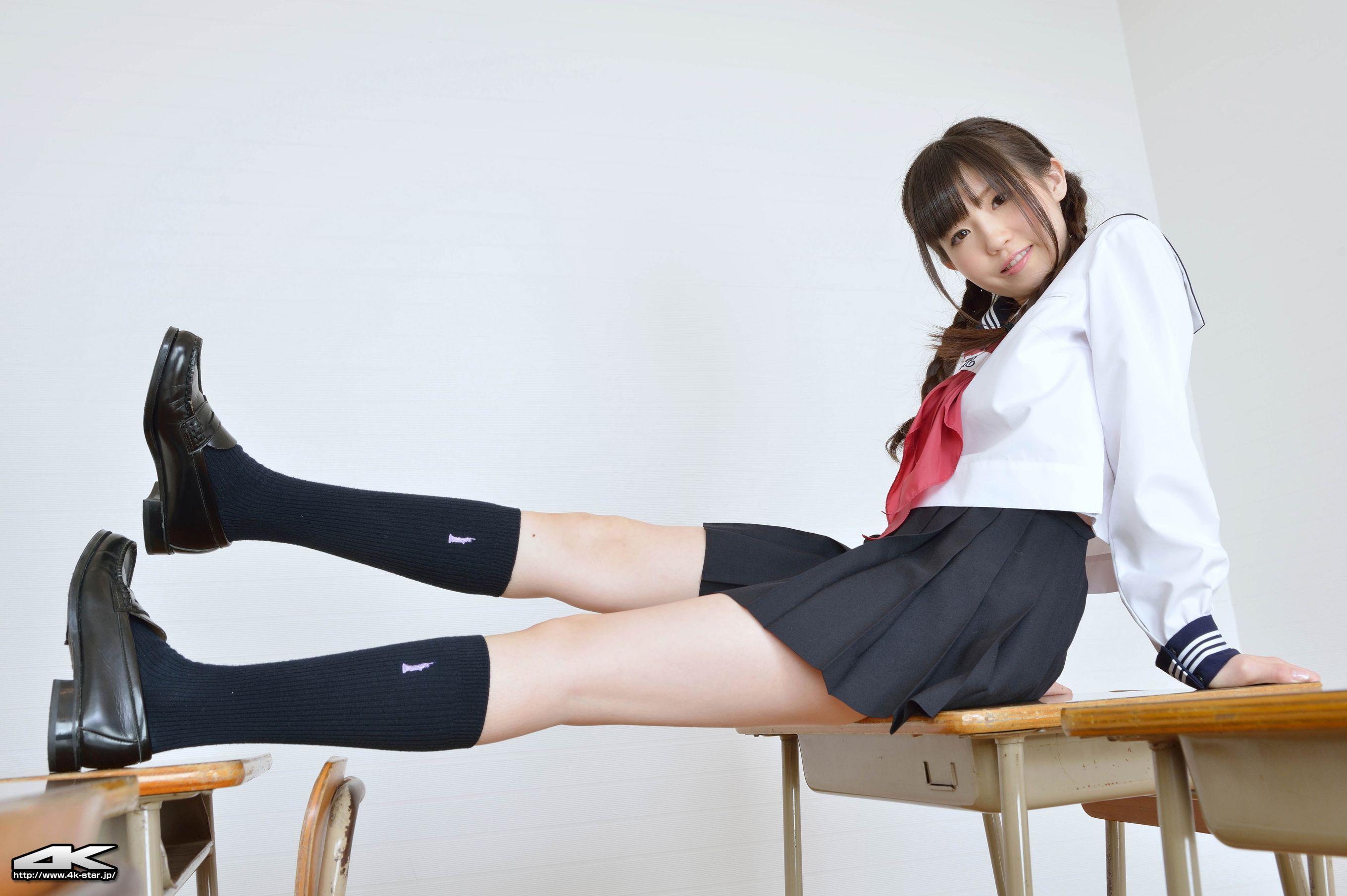 [4K-STAR] NO.00172 久宥茜 School Girl JK制服学生装 写真集(42)