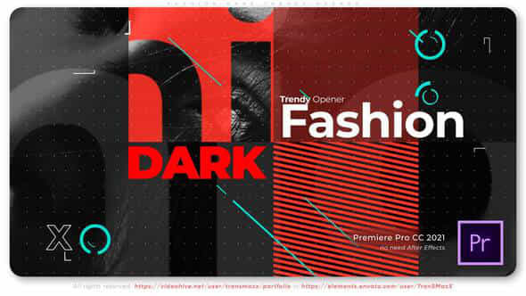 Fashion Dark Trendy - VideoHive 37772659