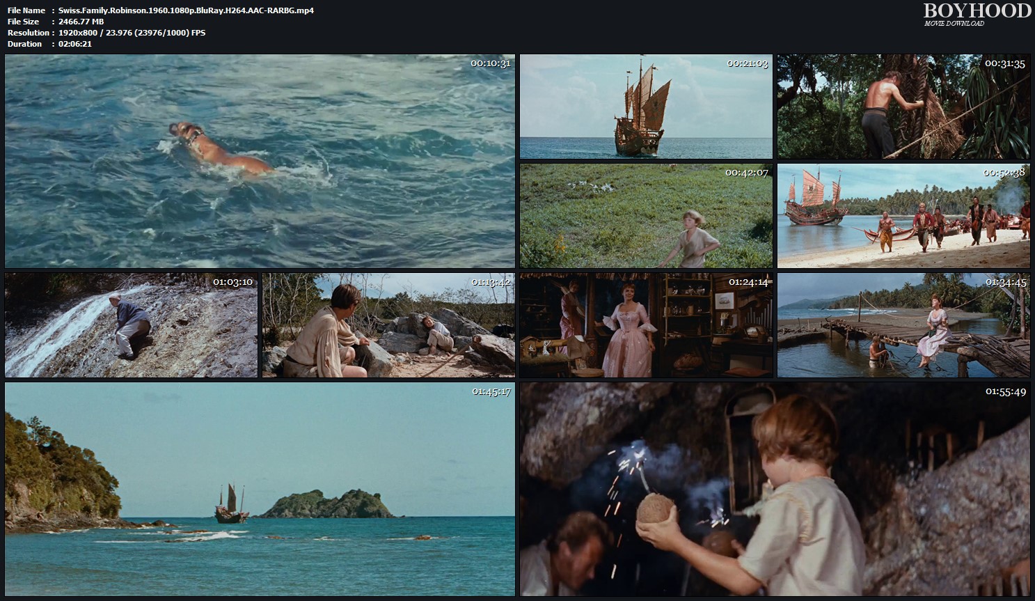 Swiss Family Robinson 1960