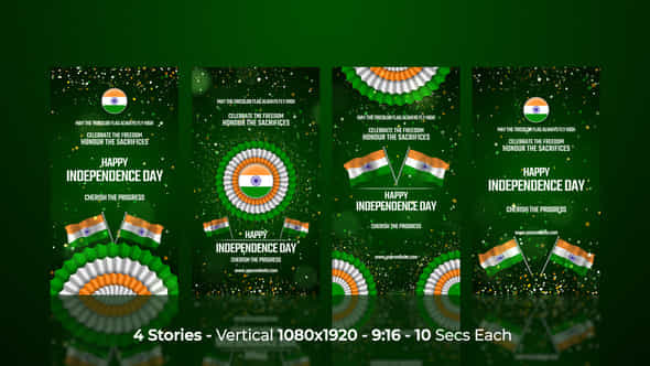 Indian Independence Day Stories - VideoHive 53519651