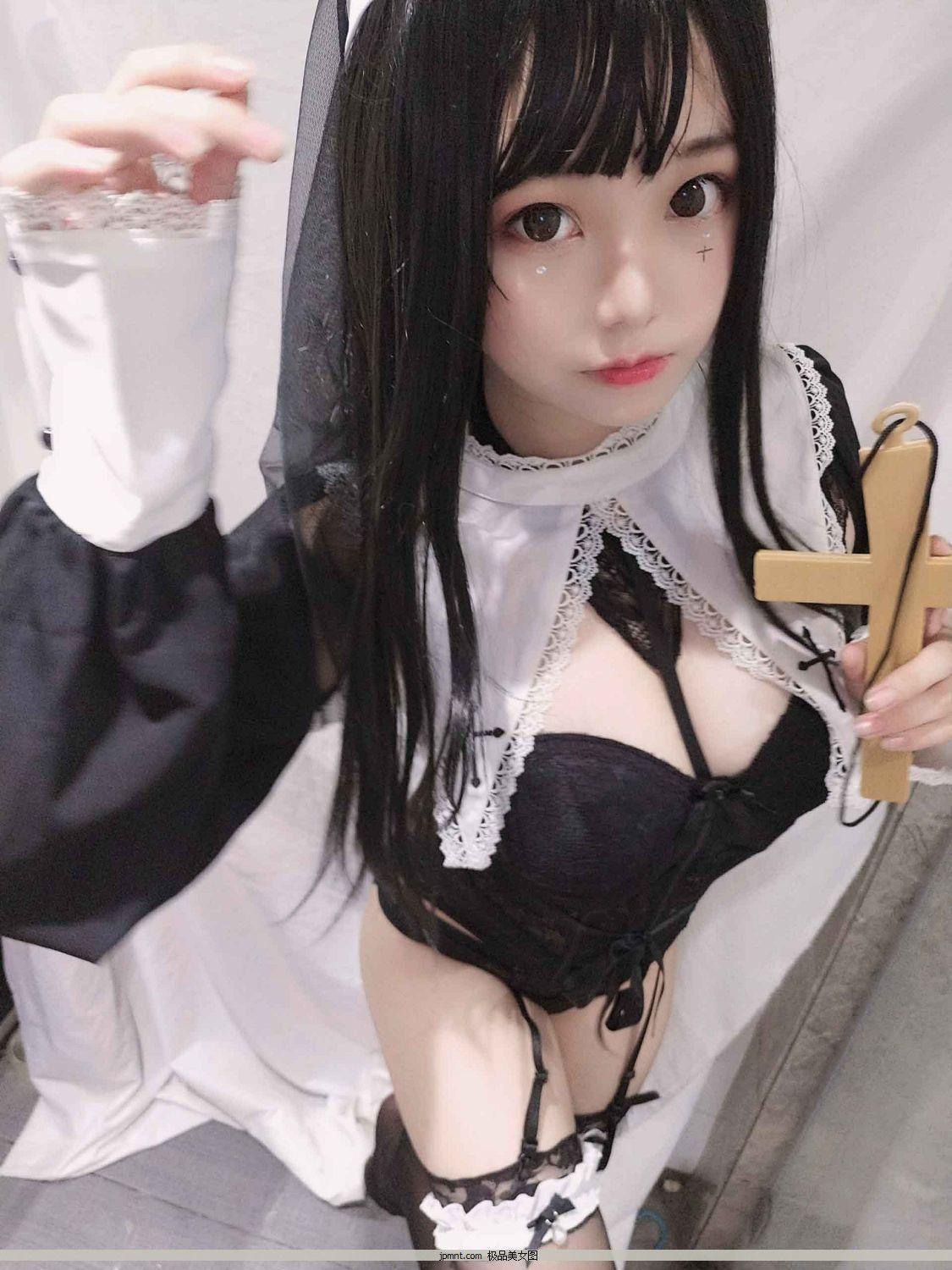 [美少女私拍cos-ACG爱动漫 蜜汁猫裘] 026 修女(6)