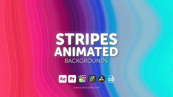 Stripes Animated Backgrounds - VideoHive 48124040