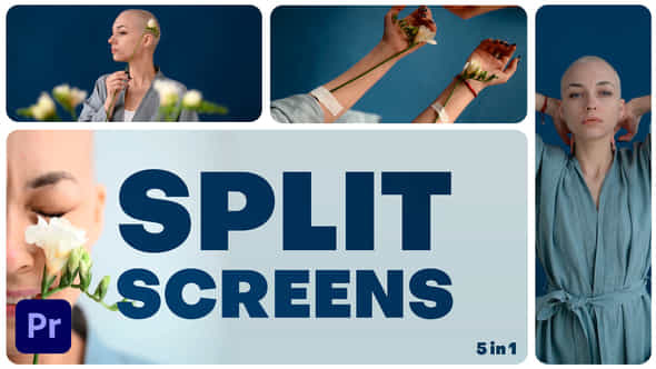 Multiscreen Transitions 4 Split Screen Vol 02 - VideoHive 50187066