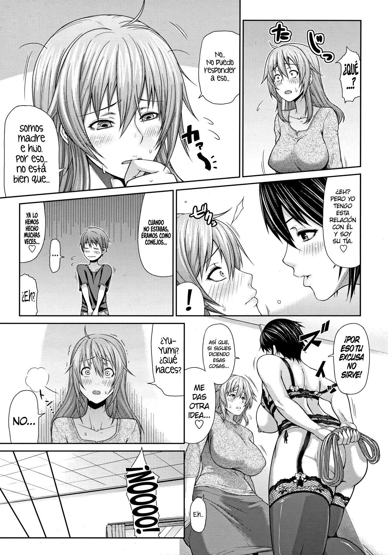 [Bouningen] Oba to Shukubo  Tía y madre refinada (COMIC Tenma 2010-05) [Spanish] [K.A. Works] [Descensored]