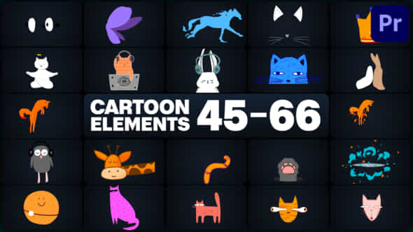 Cartoon Elements - VideoHive 47822869