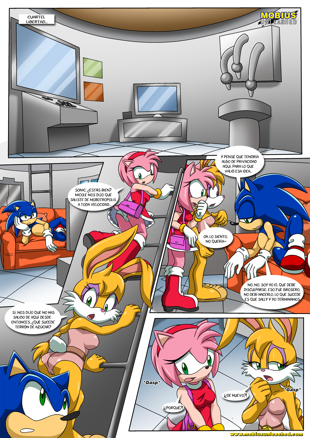 Sonic and Sally Break Up – Palcomix - 2