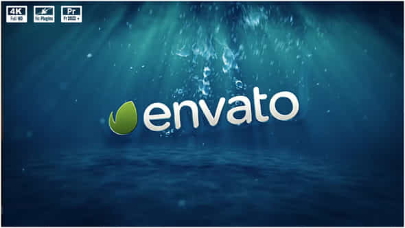 Underwater Logo Animation V2 - VideoHive 50872267