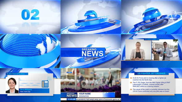 Breaking News Package - VideoHive 27502213