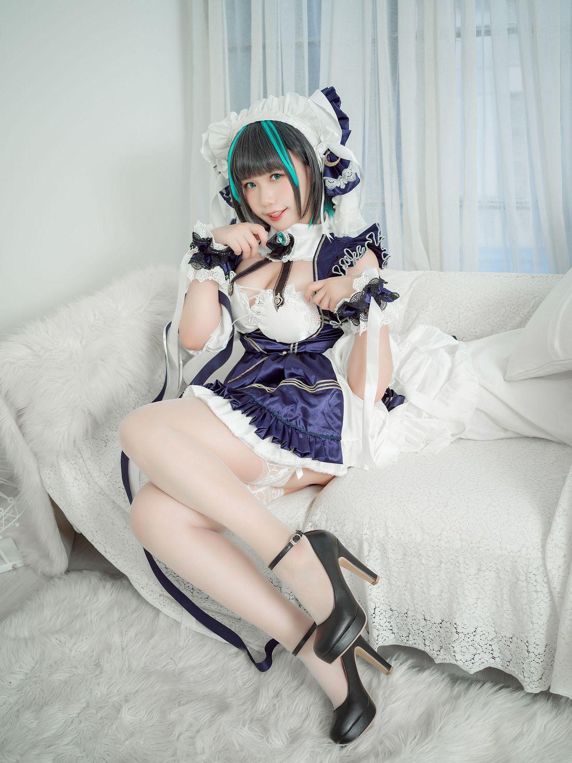 [福利女神cosplay] 麻花麻花酱 - 柴郡 妩媚套图(1)