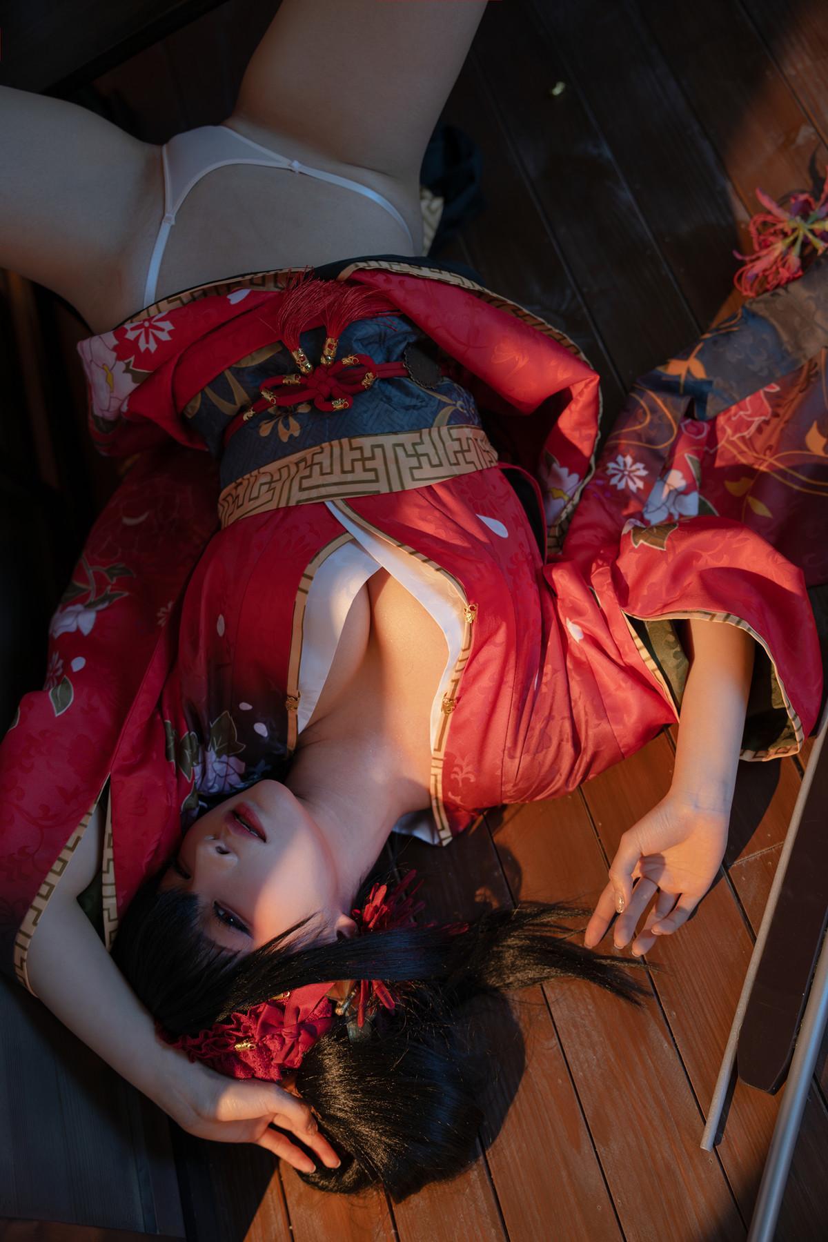 Cosplay 蠢沫沫Chunmomo 狂三和服 Kurumi Set.01(35)