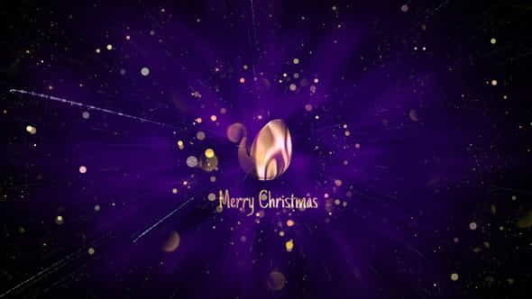 Christmas Logo Performance with Glitter - VideoHive 23030939