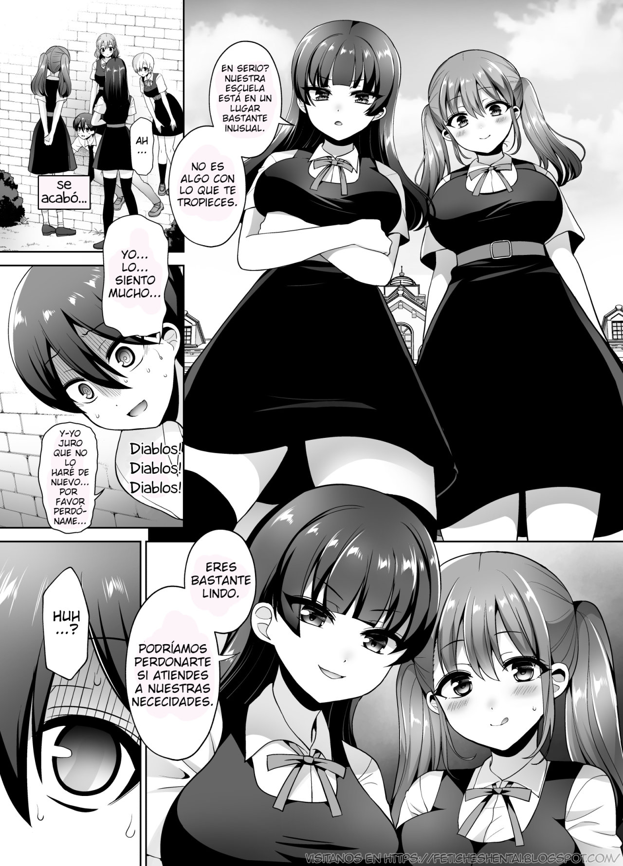 Joshikou ni Shinnyuu Shiyou to Shitara Kabe ni Hamatte Futanari Jogakusei no Nikubenki ni Saretandag - 4