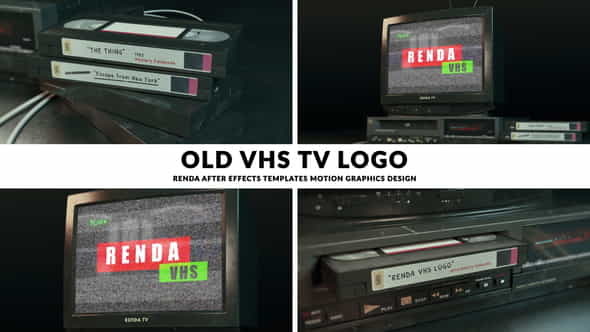 Old TV Logo - VideoHive 35136147