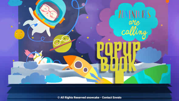 Pop-Up Book - VideoHive 46464698