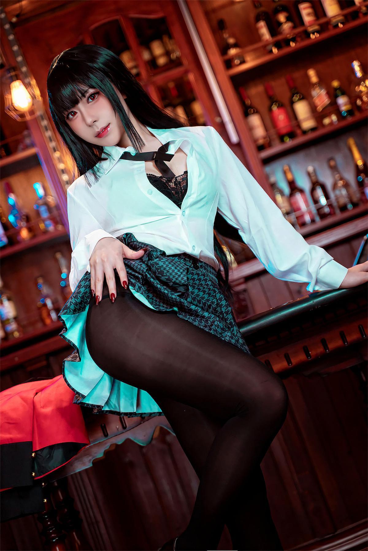 Cosplay 虎森森 蛇喰梦子 Jabami Yumeko(12)