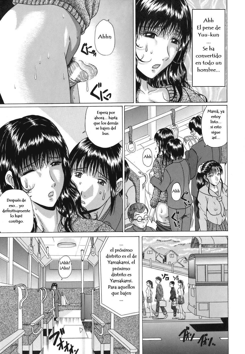 [Murasame Masumi] Hajimari wa Bus no Naka  Comenzó en el autobús (Mamazuri) [Spanish] [ZetaWorks] [Corregido]