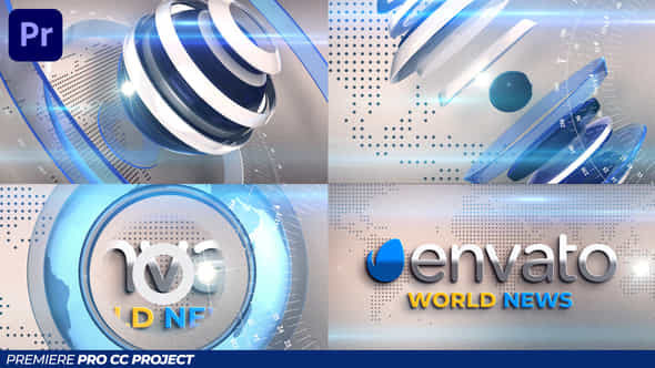 World News Opener - VideoHive 38487069