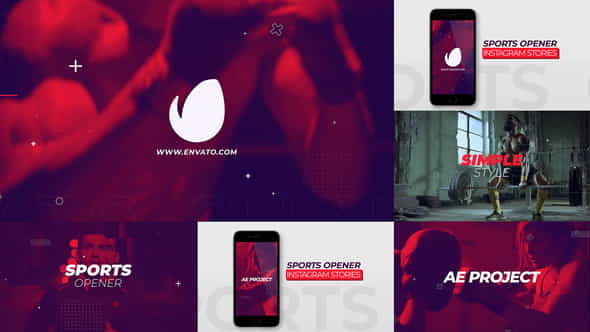 Sports Opener Instagram Stories - VideoHive 22498921