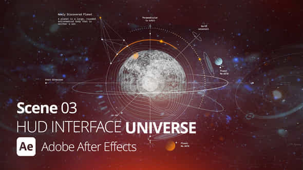 Hud Interface Universe 03 Ae - VideoHive 52609404