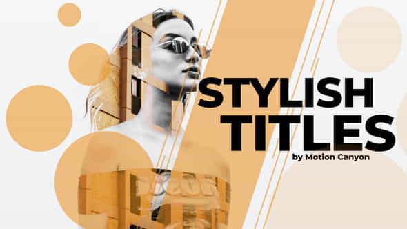 New Stylish Titles. - VideoHive 37454352