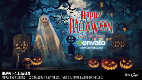 Halloween Intro - VideoHive 34255248