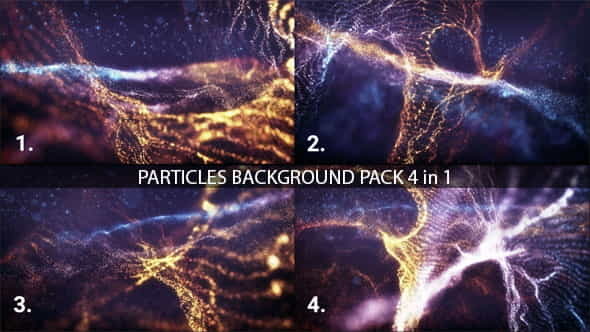 Particles Background Pack - VideoHive 21352766