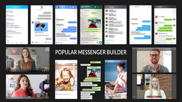 Popular Messenger Builder v3.0 - VideoHive 19770231