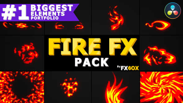 Dynamic Fire Elements - VideoHive 38412559