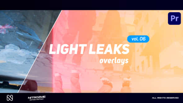 Light Leaks Overlays - VideoHive 48037547