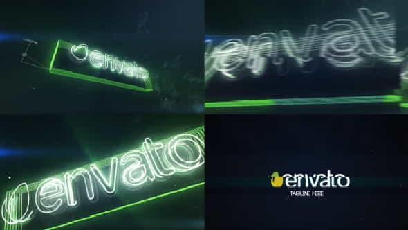 Neon Glitch Logo Reveal - VideoHive 10227339