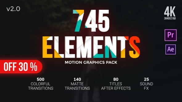 Transitions Pack - VideoHive 24766267