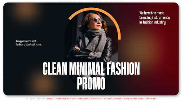 Minimalistic Fashion Promo - VideoHive 50242442