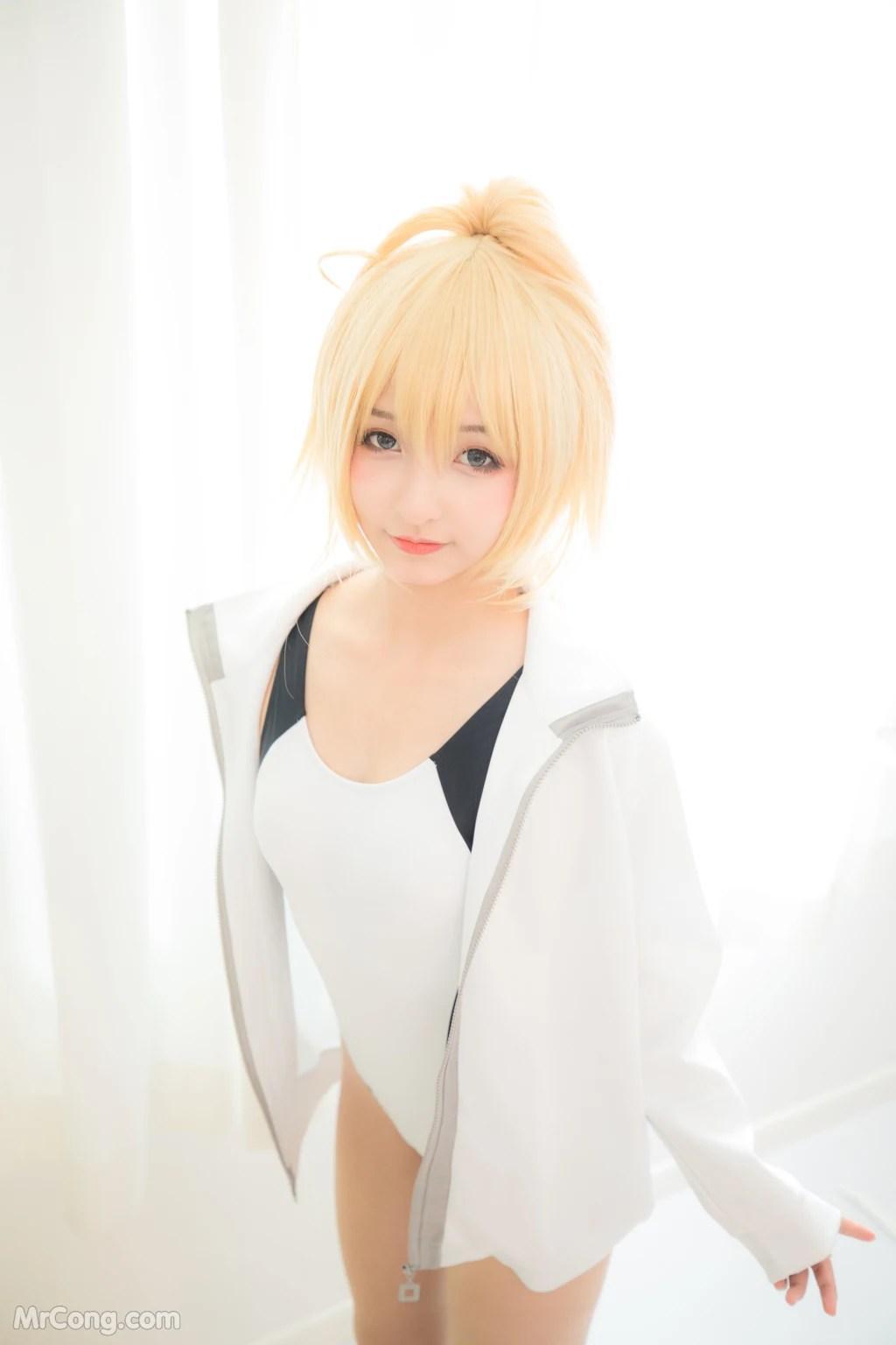 Coser@神楽坂真冬 Vol.036: 电子相册-白贞德《Swimingthedrea》(150 photos)(10)