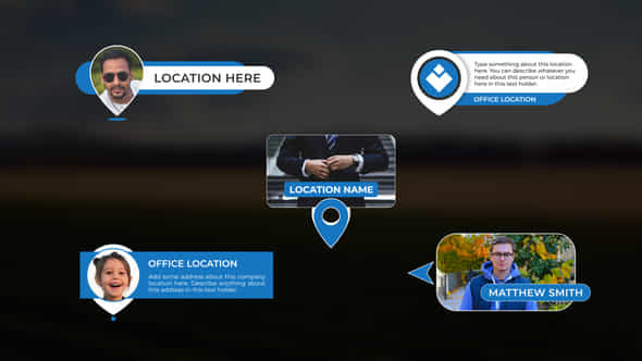 Location Titles with - VideoHive 45195399