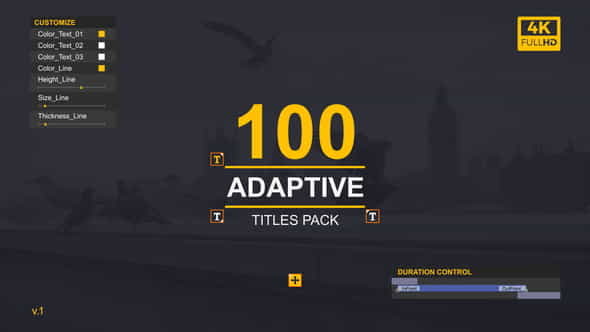 FontType | Adaptive Titles Pack - VideoHive 19813440