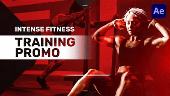 Intense Fitness Training Promo - VideoHive 30594600