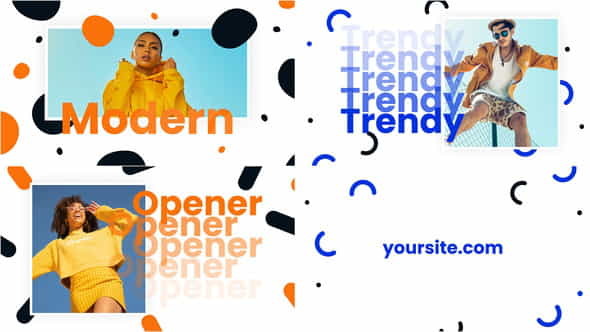 Trendy OpenerFinal Cut Pro X - VideoHive 34684478