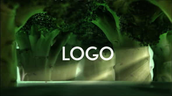 Broccoli Logo Opener | Nature - VideoHive 33275659