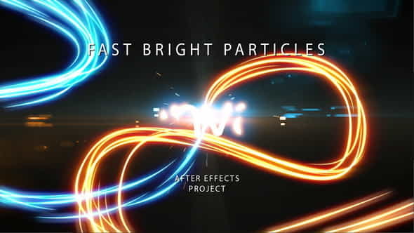 Fast Bright Particles - VideoHive 30187528