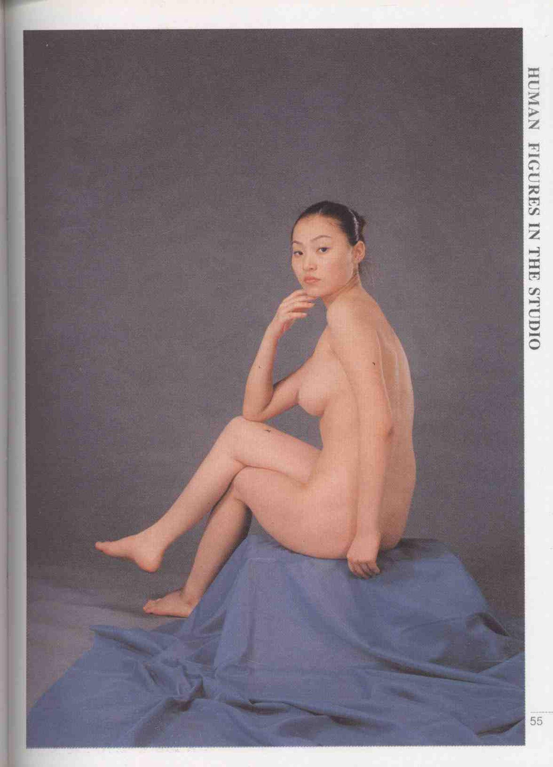 书籍扫描 实用人体模特摄影·坐姿篇(60)