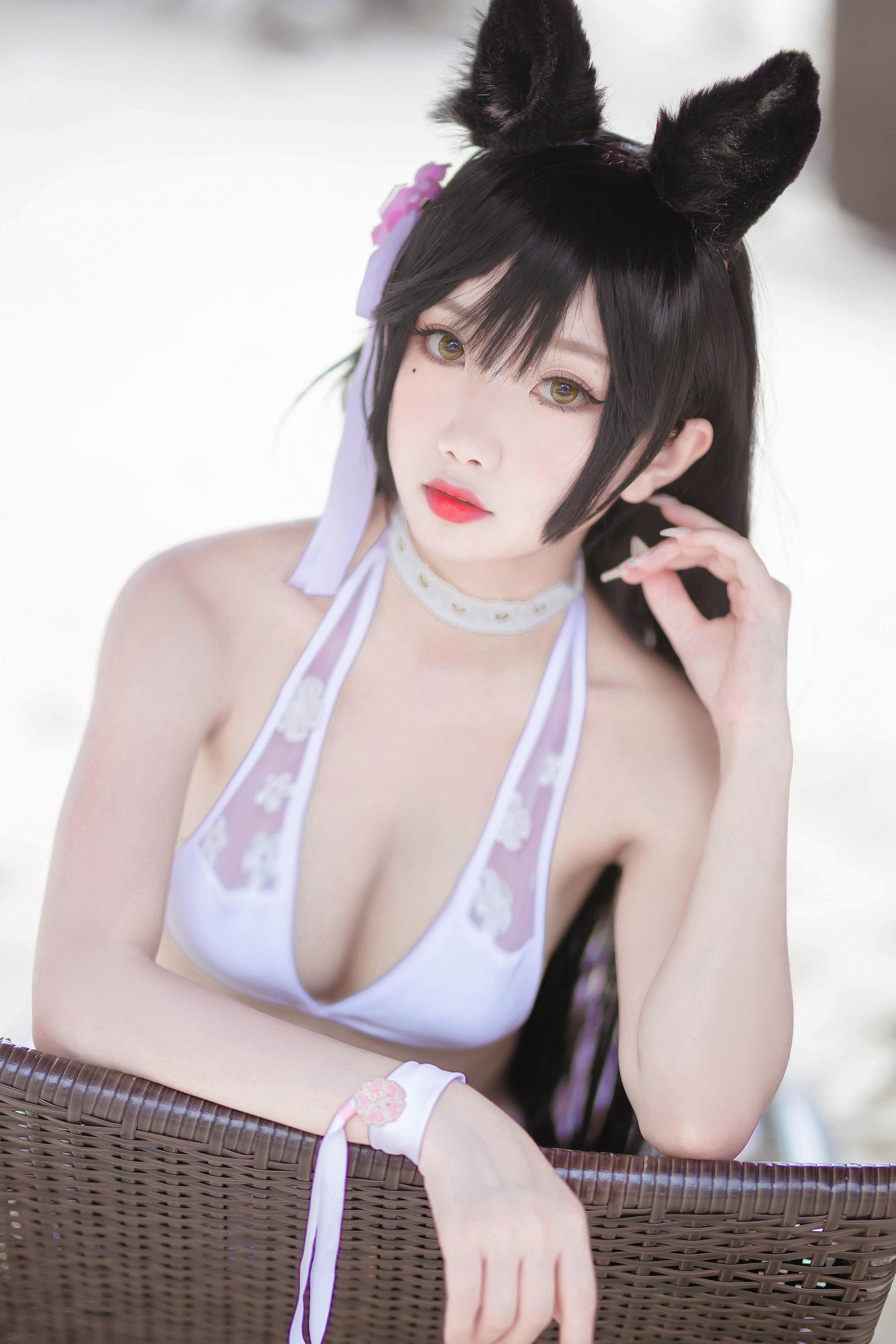 鬼畜瑶在不在w《泳装猫女外拍》 [COSPLAY福利] 写真集(4)