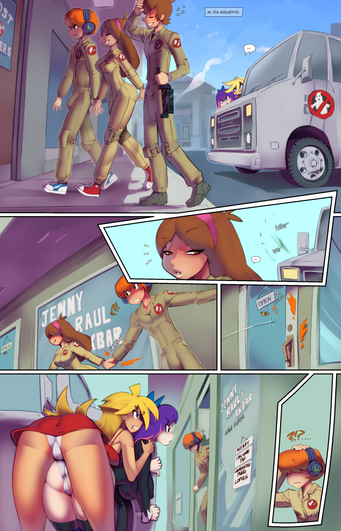 &#91;Fred Perry&#93; – Man-Panty Raid(Panty and Stocking Gravity Falls) - 1