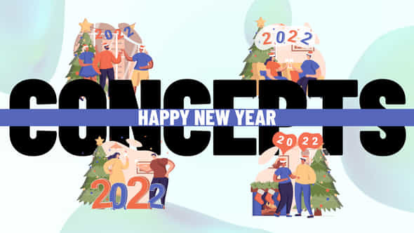 Happy new year - VideoHive 36653901