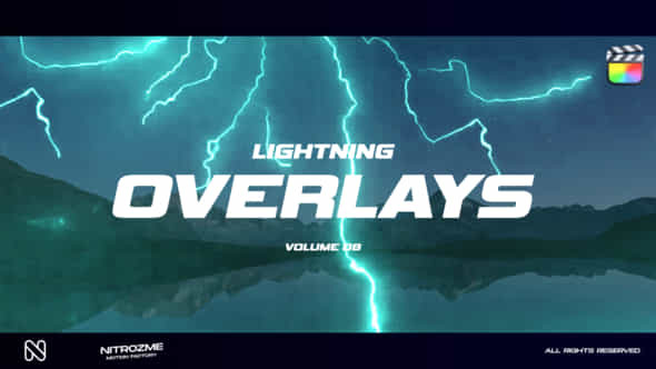 Lightning Overlays Vol 08 For Final Cut Pro X - VideoHive 50631935