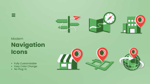 Location Navigation - VideoHive 56358808